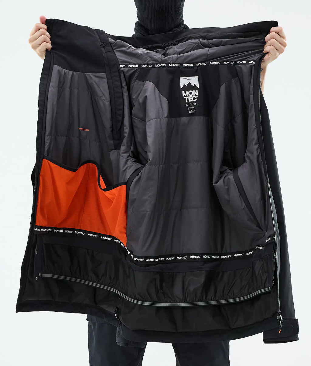 Doom Skijacke Herren - Black