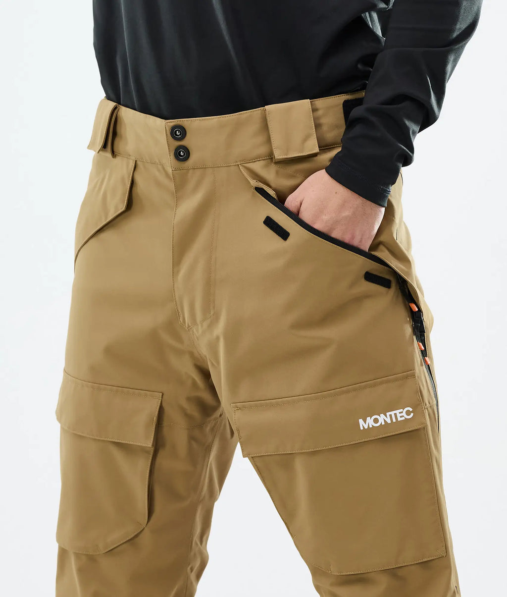 Kirin Skihose Herren - Gold