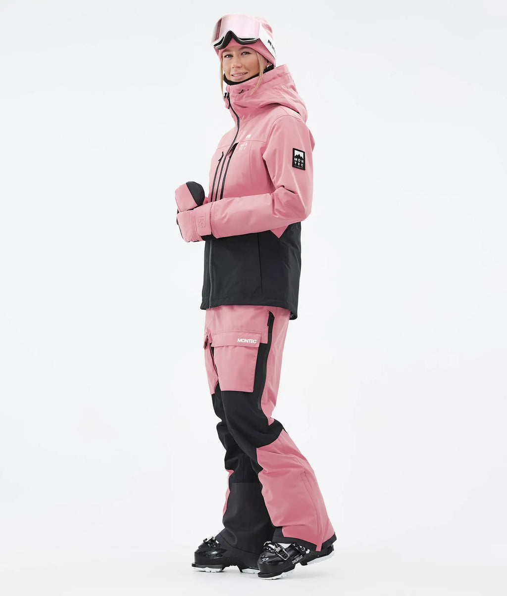 Moss W Skijacke Damen - Pink/Black