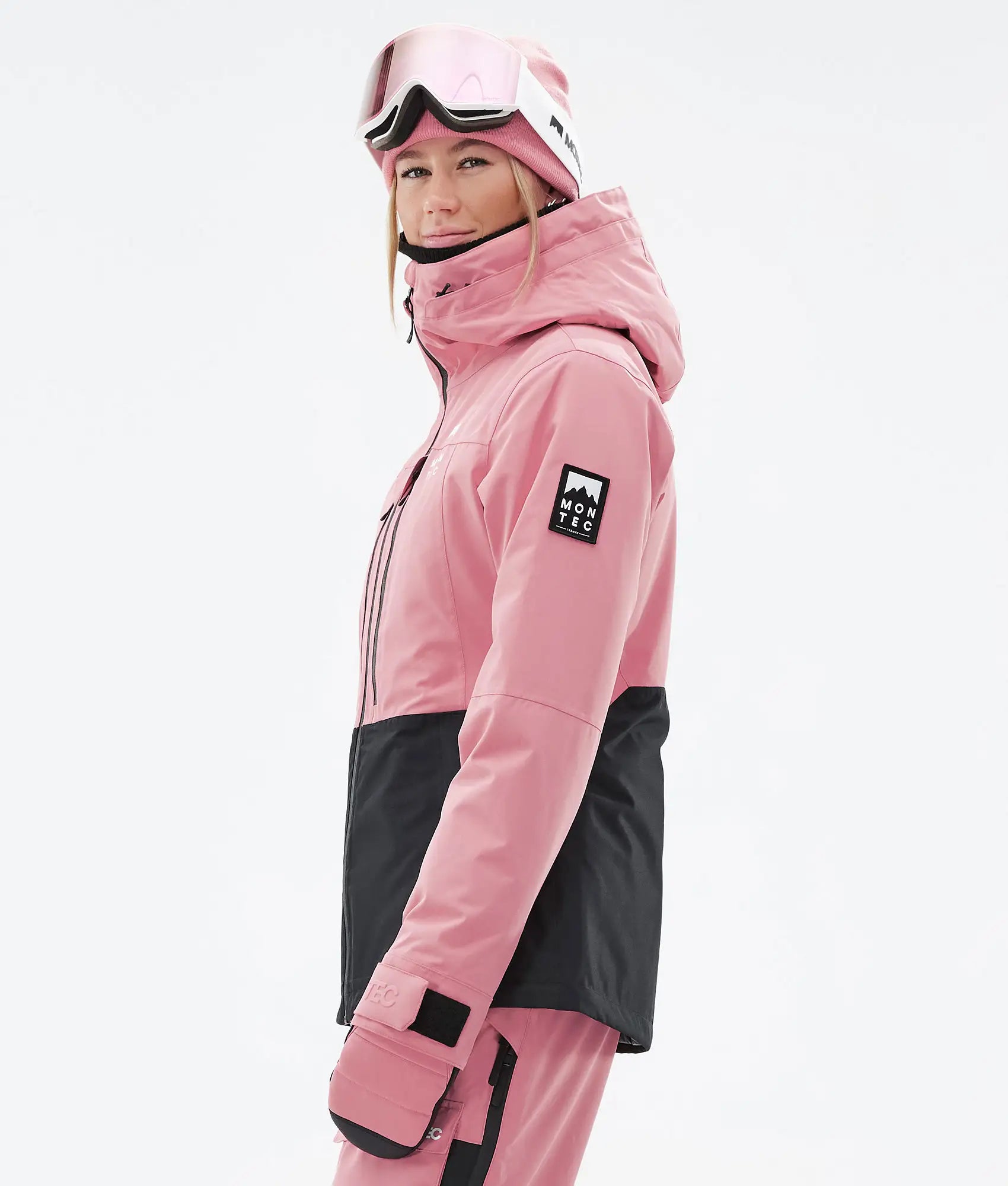 Moss W Skijacke Damen - Pink/Black