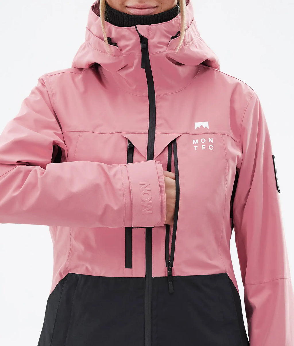 Moss W Skijacke Damen - Pink/Black