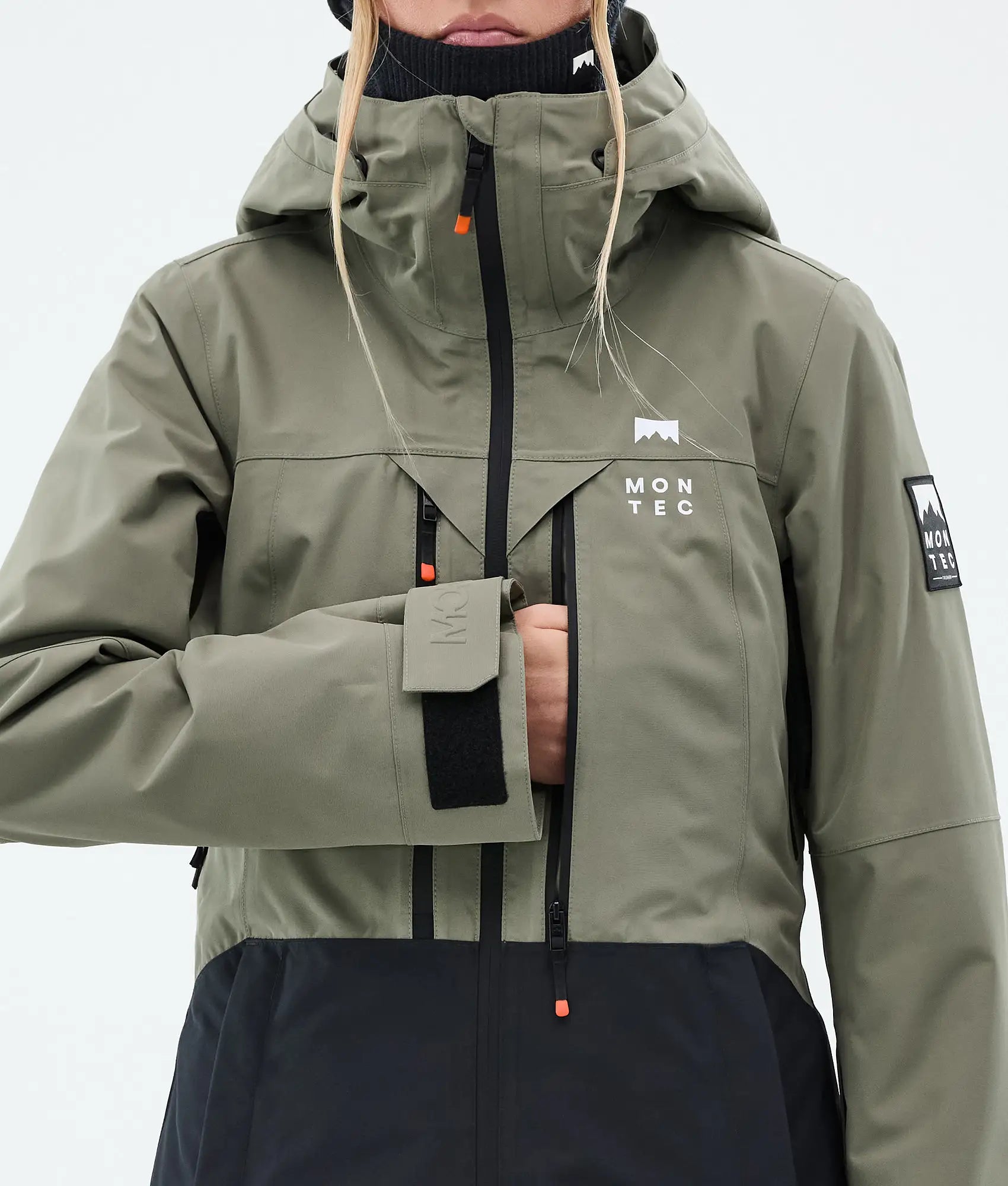 Moss W Skijacke Damen - Greenish/Black