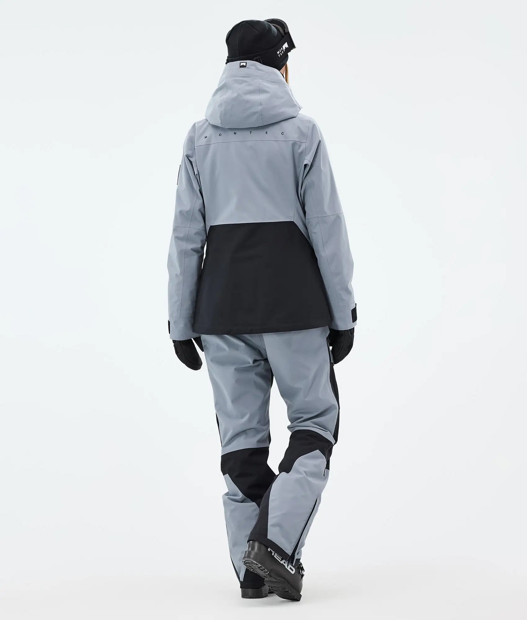 Moss W Skijacke Damen - Soft Blue/Black