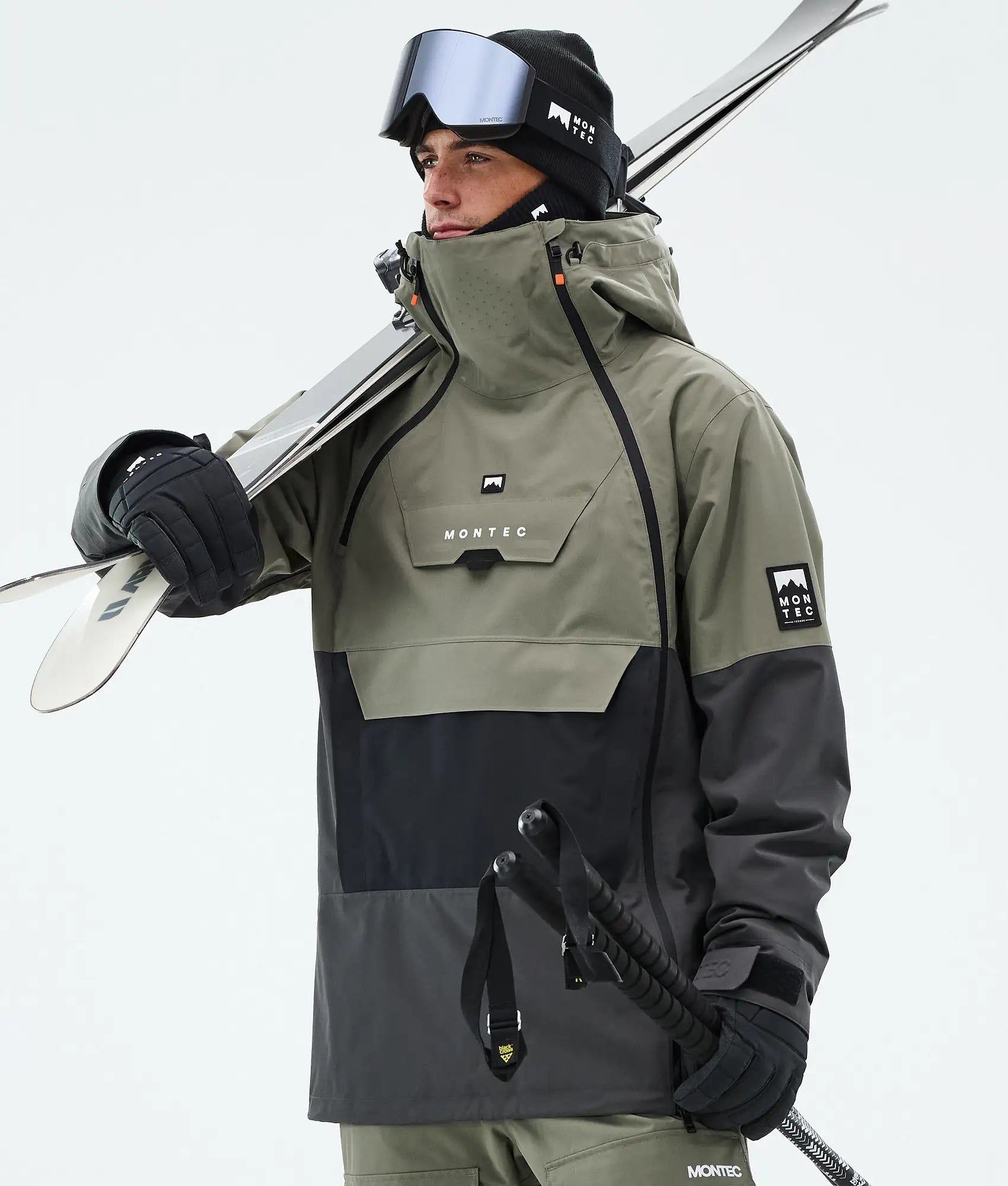 Doom Skijacke Herren - Greenish/Black/Phantom