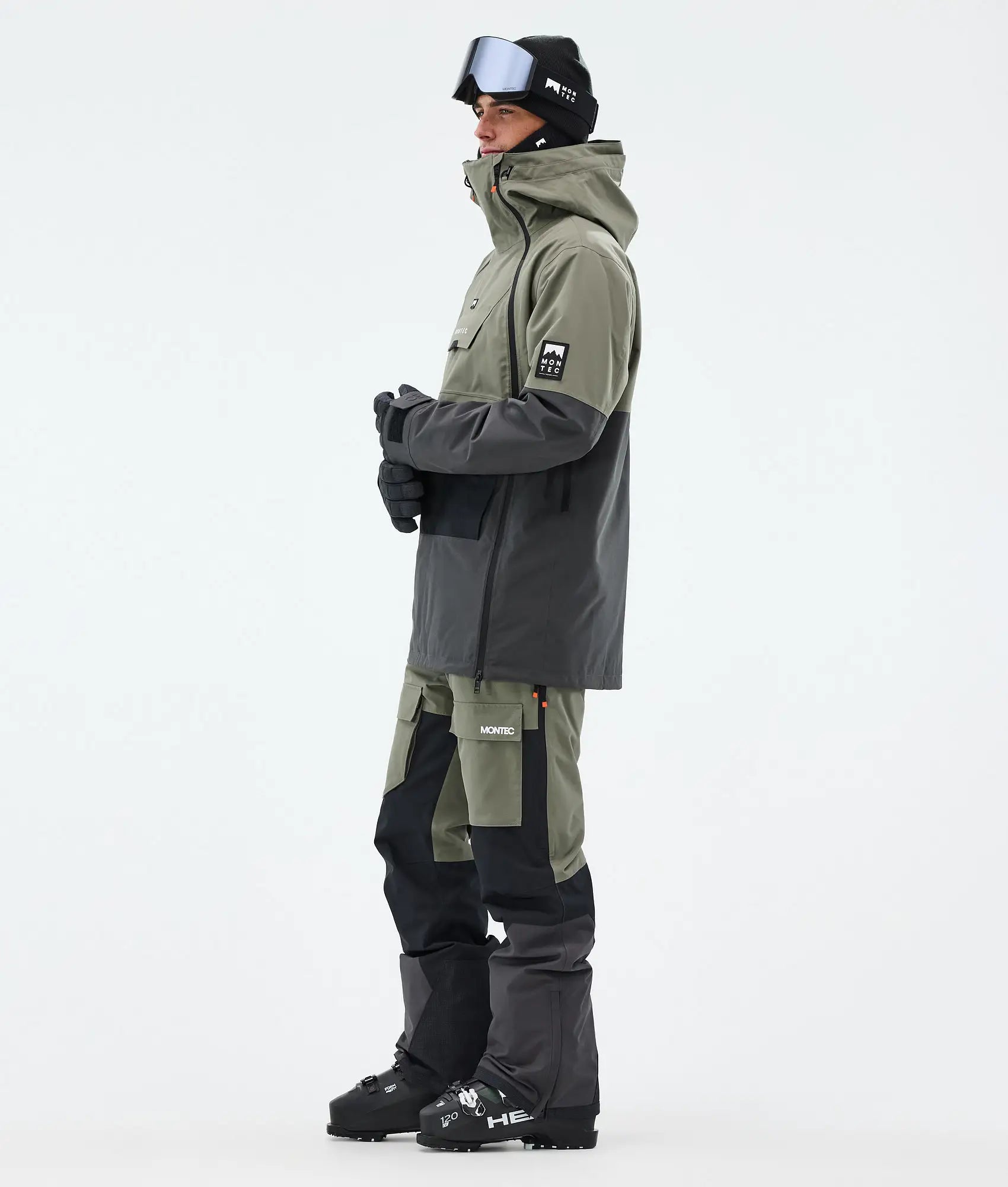 Doom Skijacke Herren - Greenish/Black/Phantom