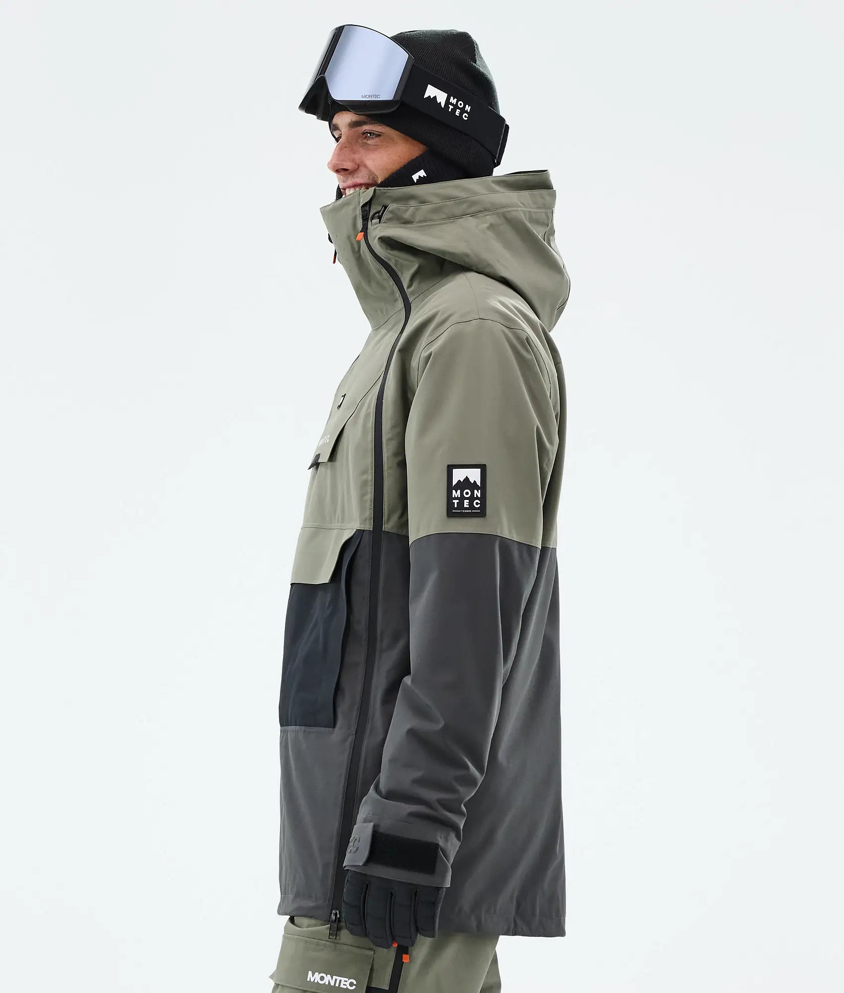 Doom Skijacke Herren - Greenish/Black/Phantom