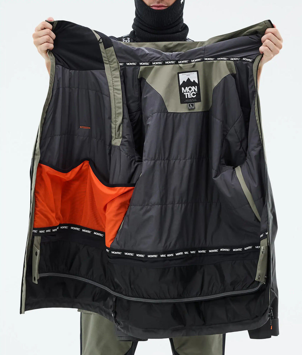 Doom Skijacke Herren - Greenish/Black/Phantom