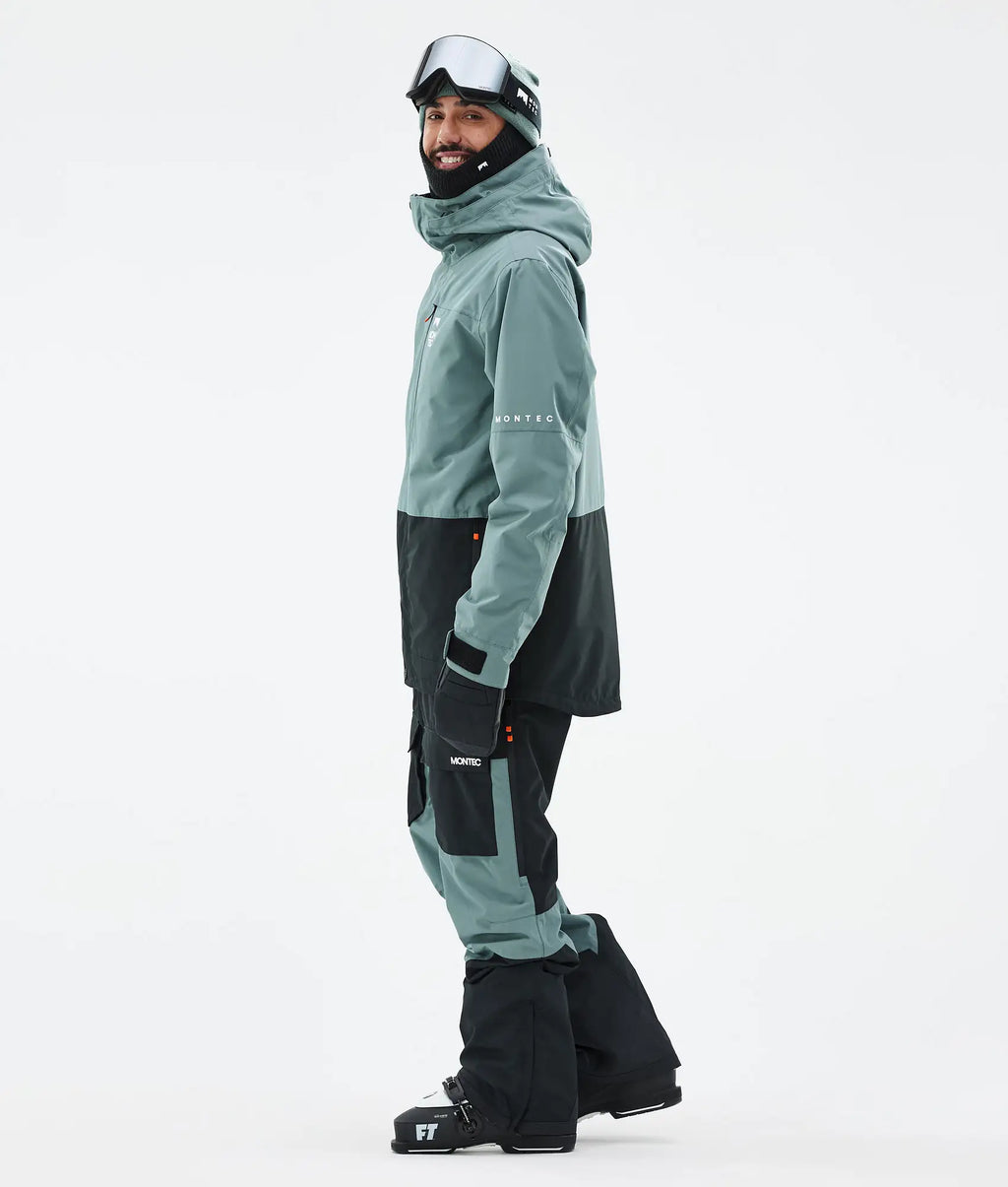 Fawk Skijacke Herren - Atlantic/Black