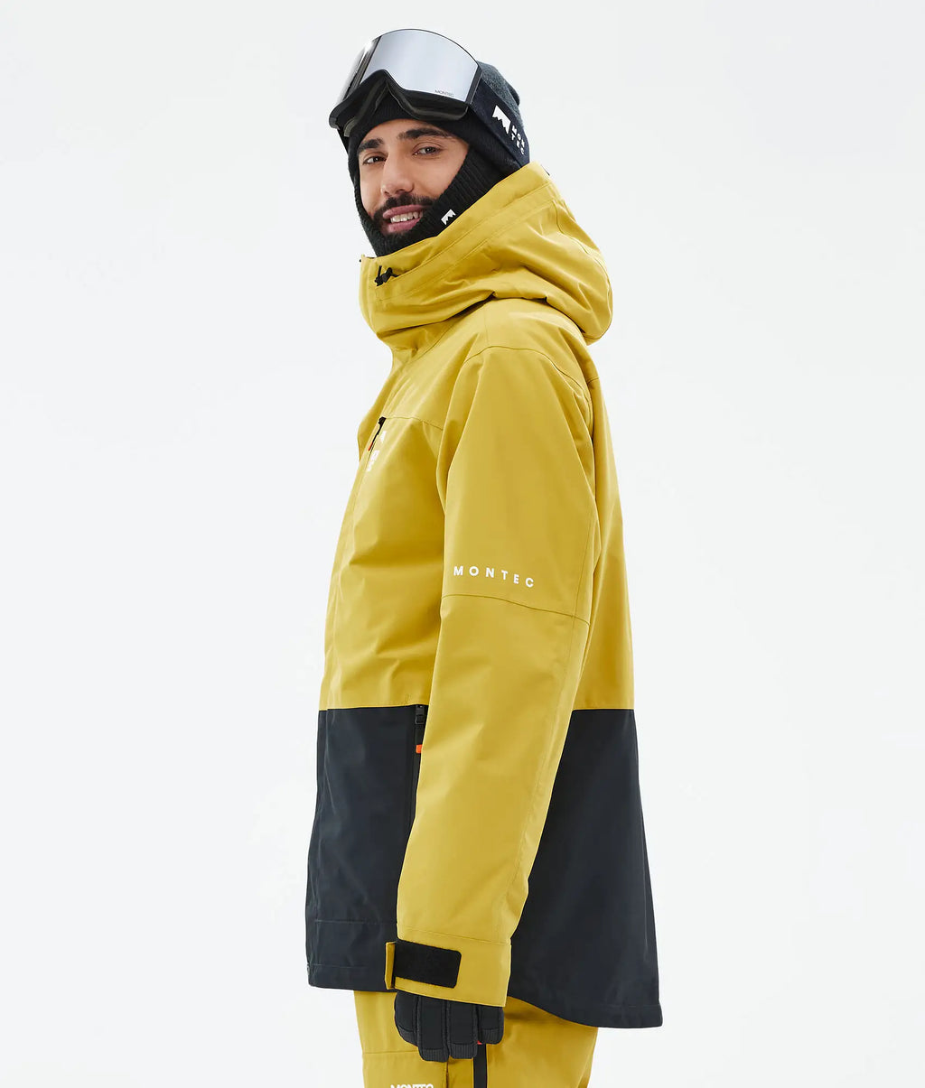Fawk Skijacke Herren - Yellow/Black