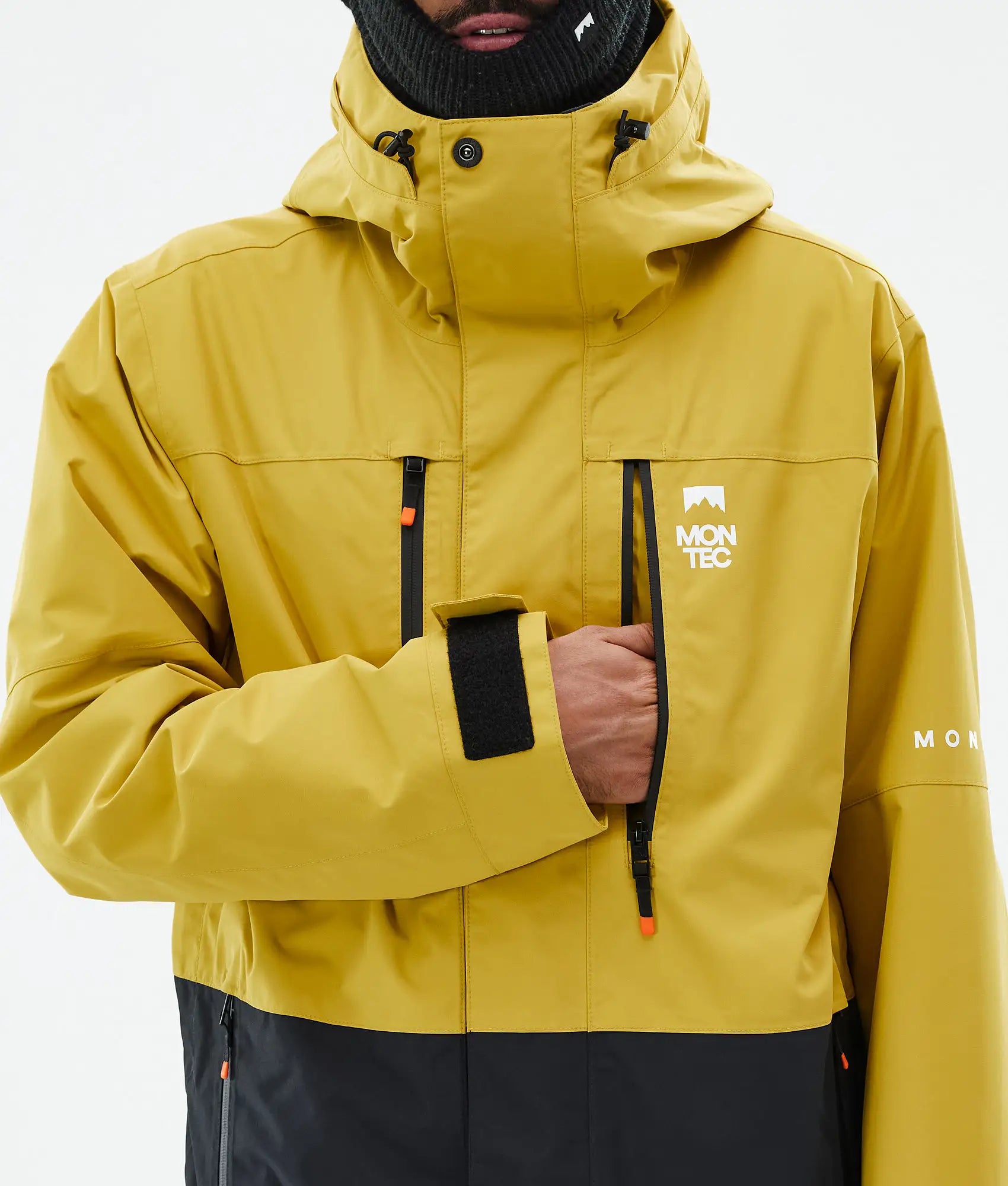 Fawk Skijacke Herren - Yellow/Black