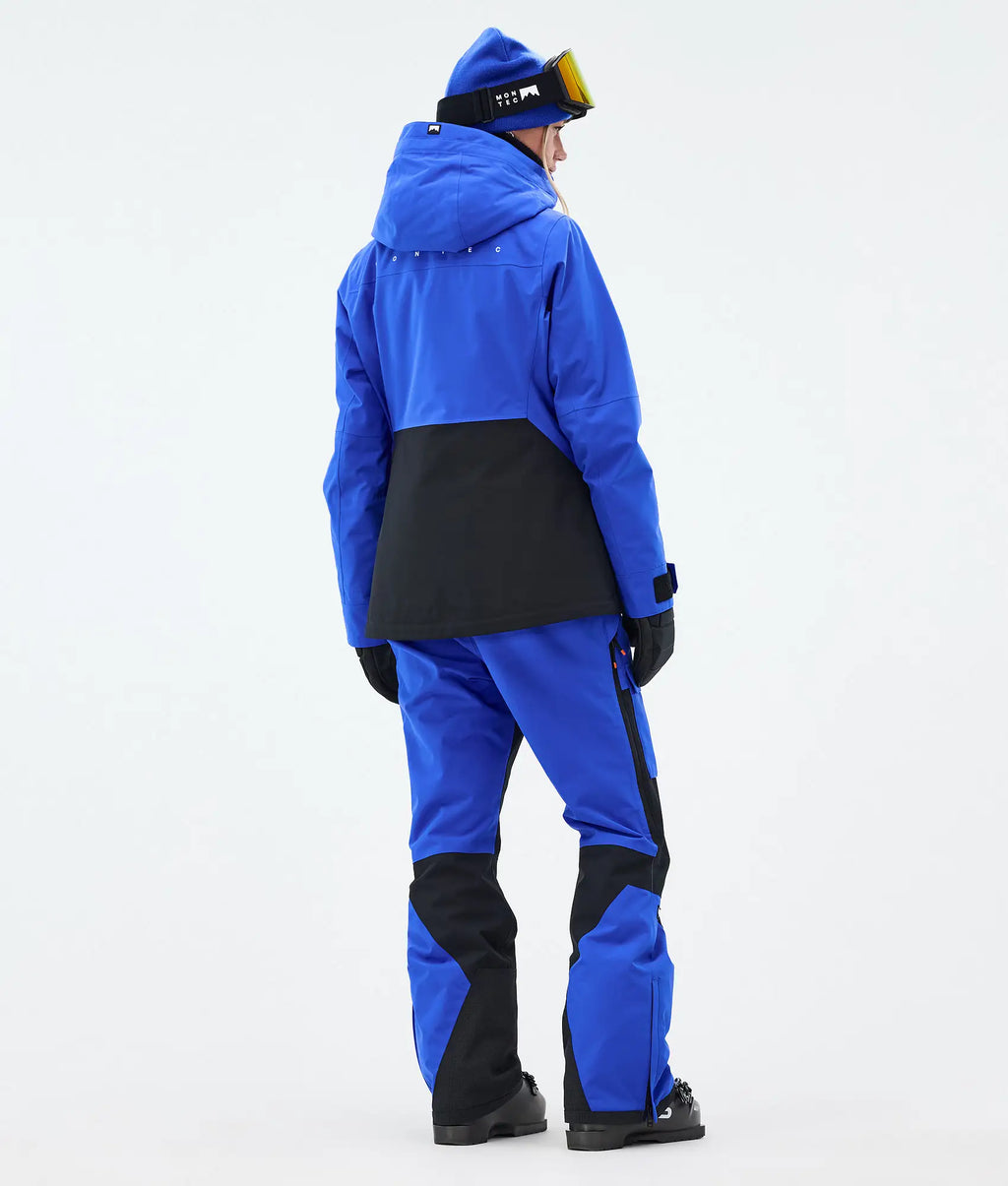 Moss W Skijacke Damen - Cobalt Blue/Black