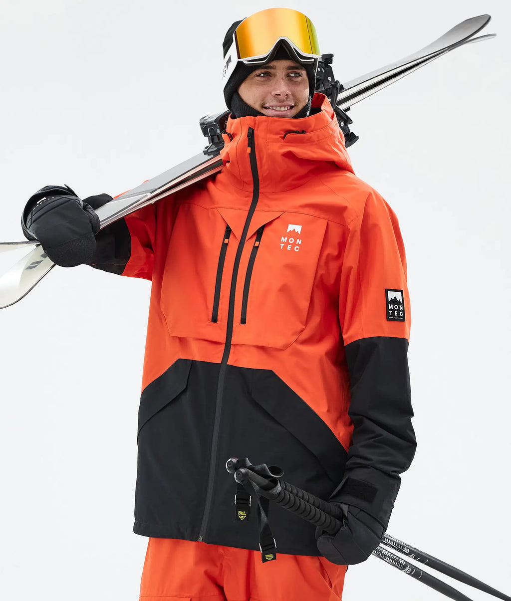 Arch Skijacke Herren - Orange/Black