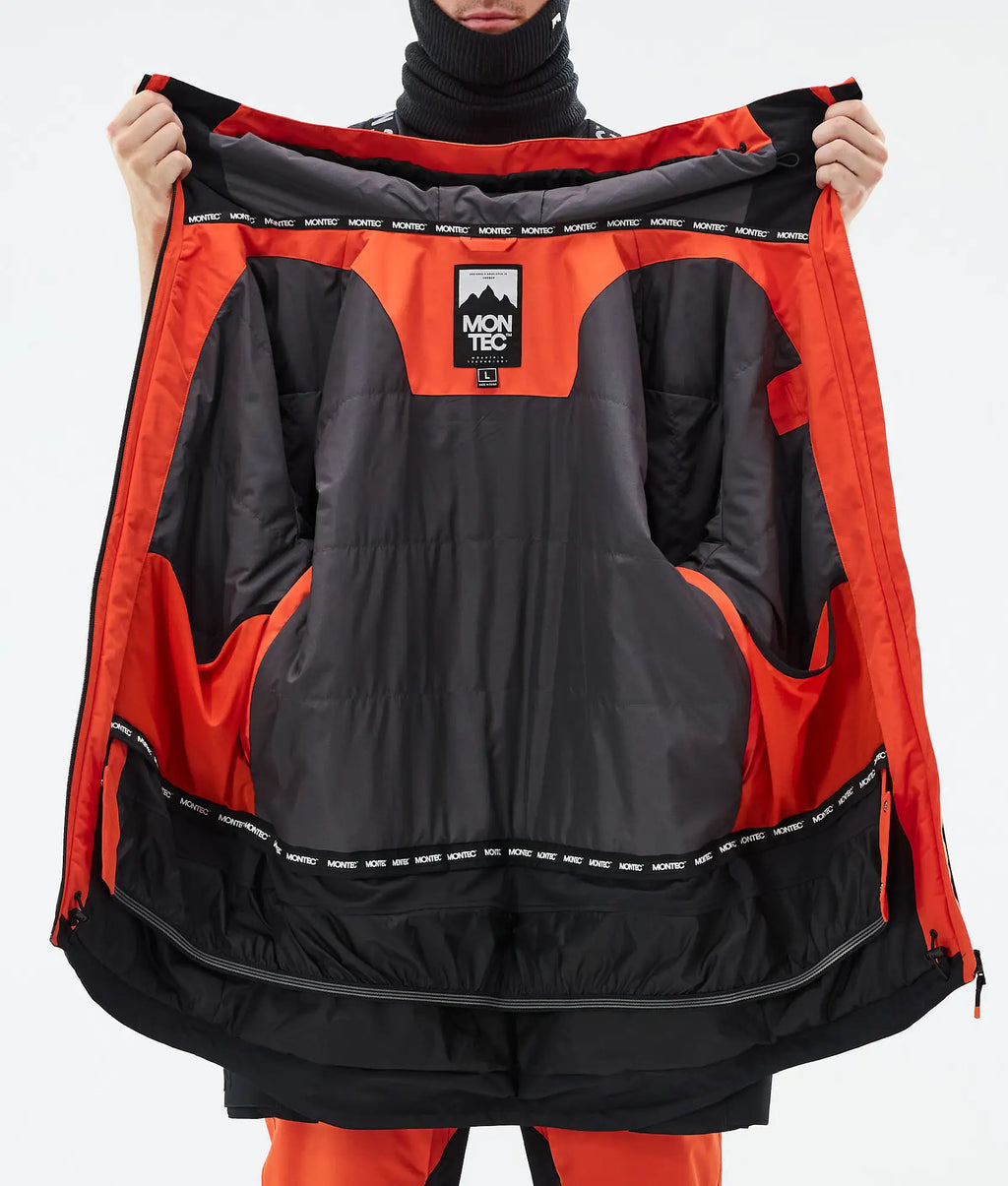 Arch Skijacke Herren - Orange/Black