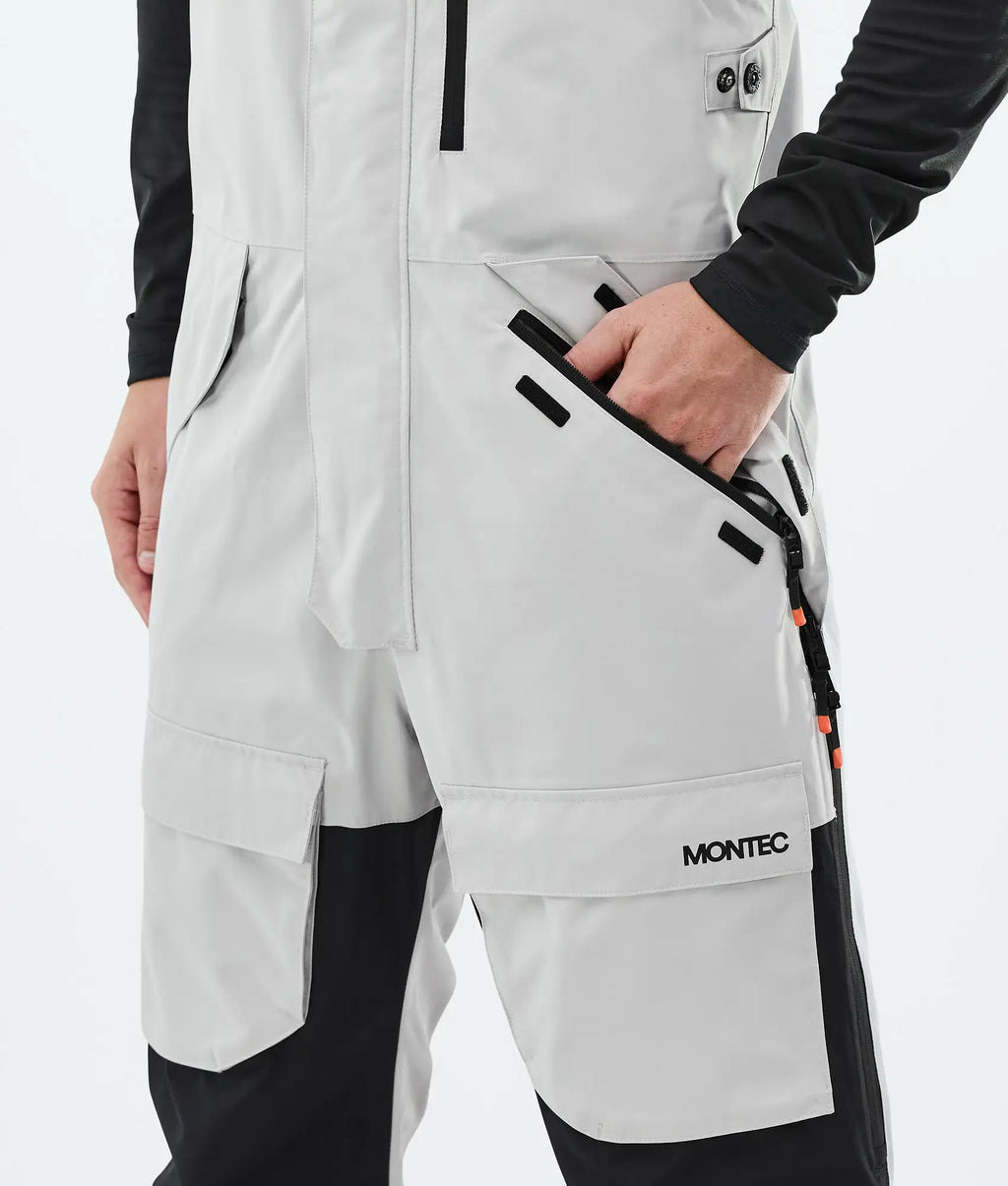 Fawk Skihose Herren - Light Grey/Black