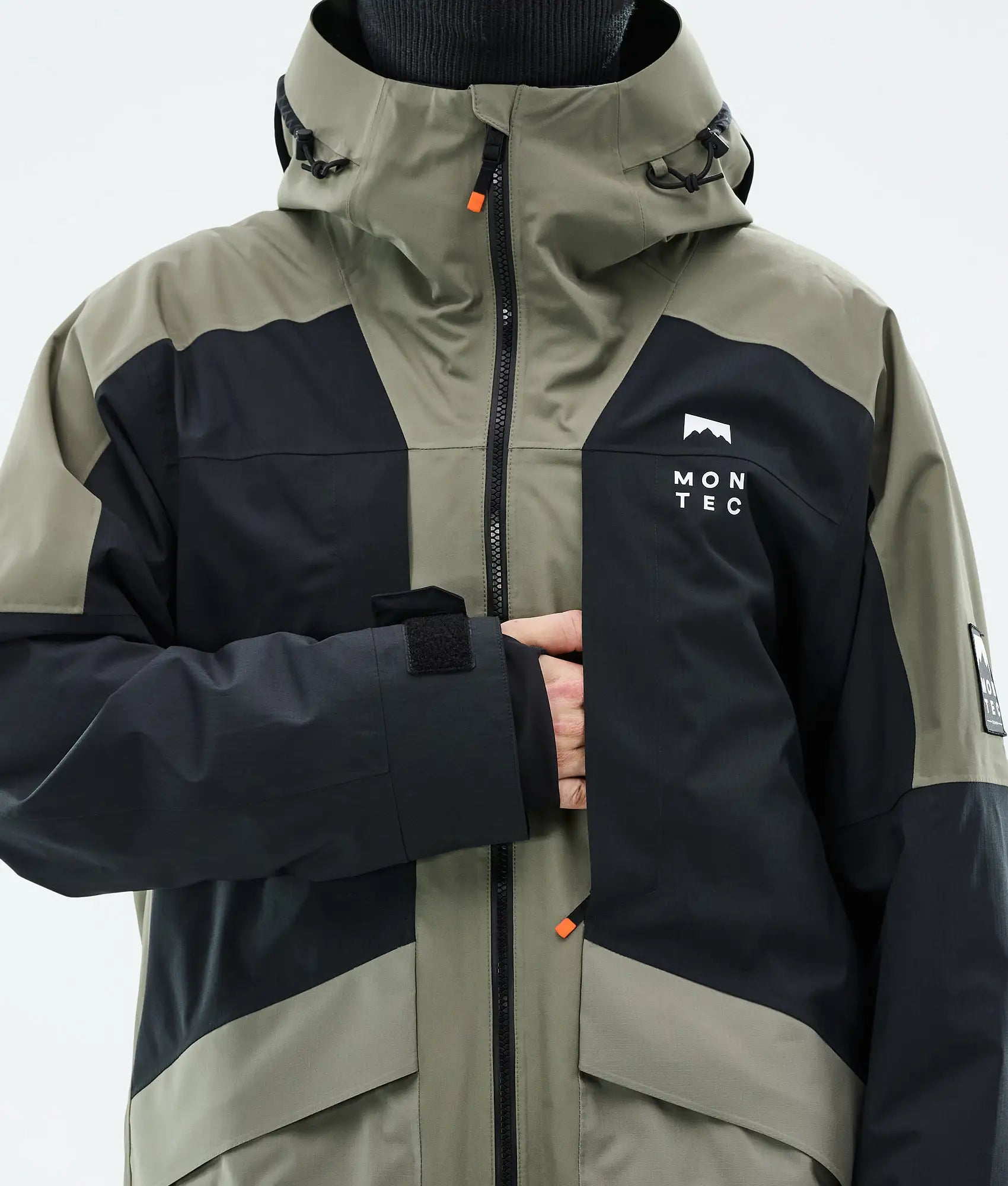 Morpheus Skijacke Herren - Greenish/Black