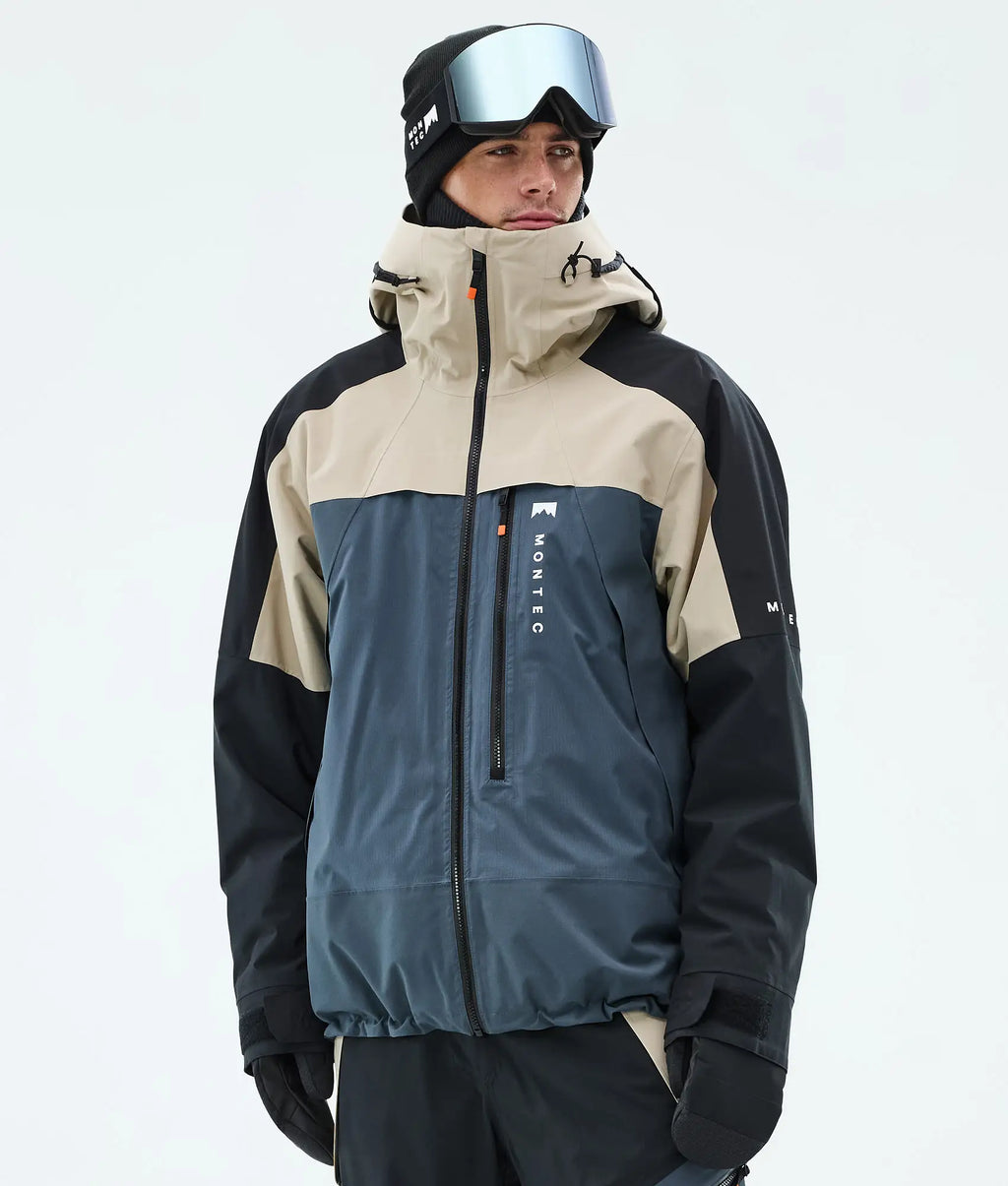 Oracle Skijacke Herren - Sand/Black/Metal Blue