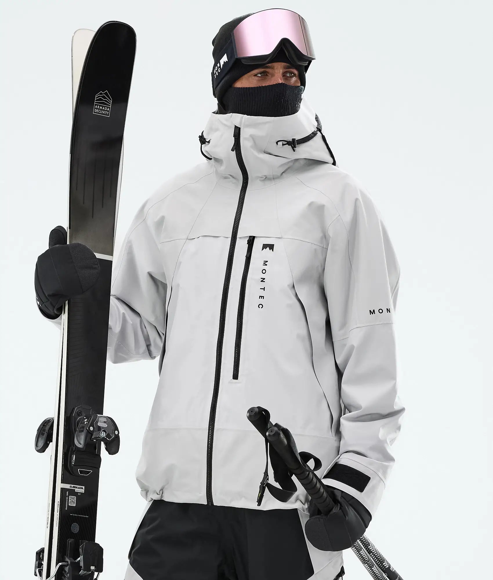 Oracle Skijacke Herren - Light Grey
