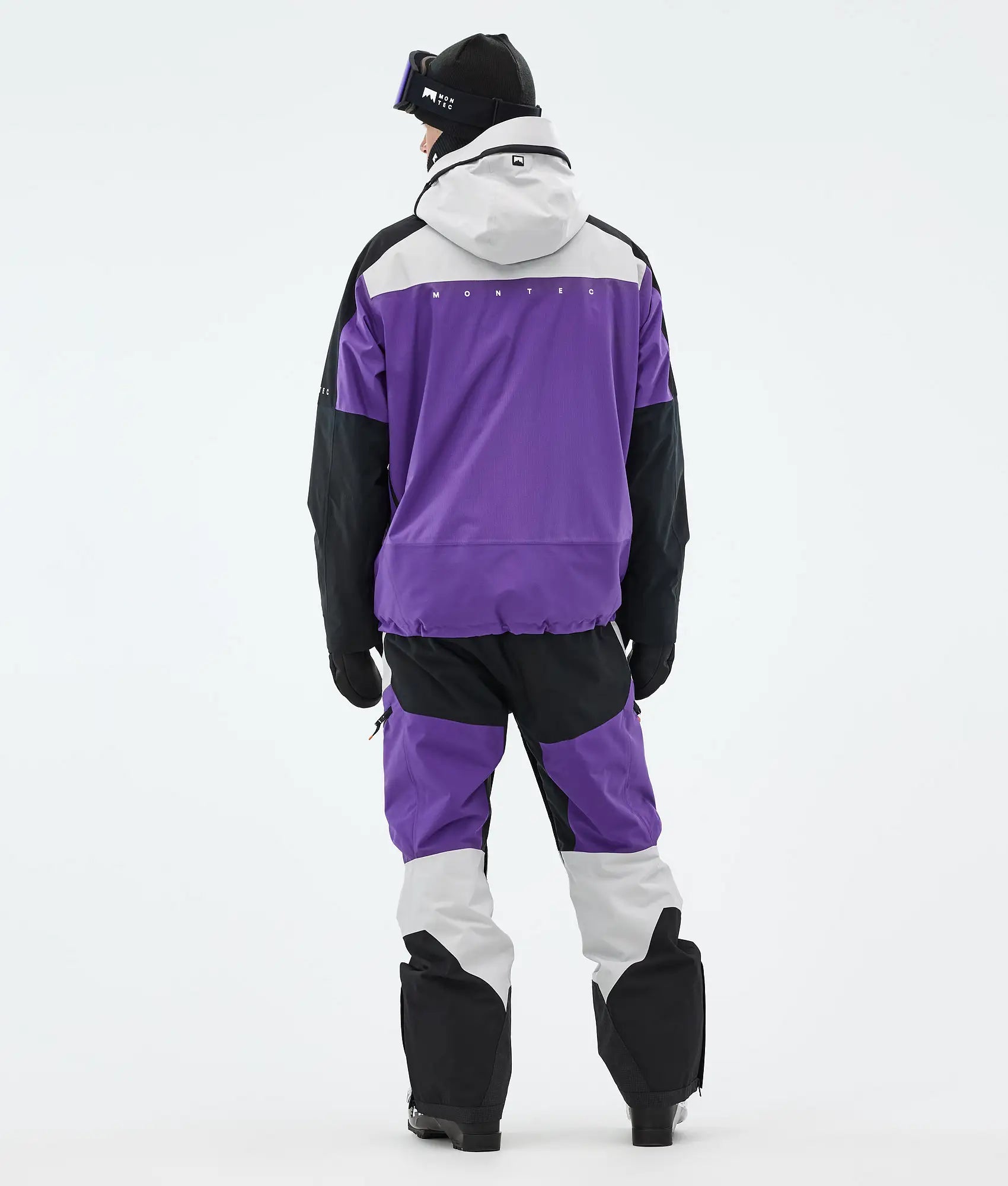Oracle Skijacke Herren - Light Grey/Black/Vivid Purple