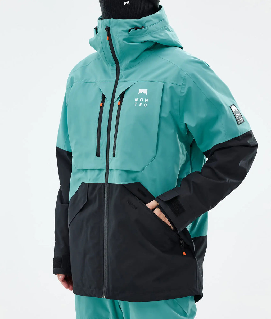 Arch Skijacke Herren - Turquoise/Black