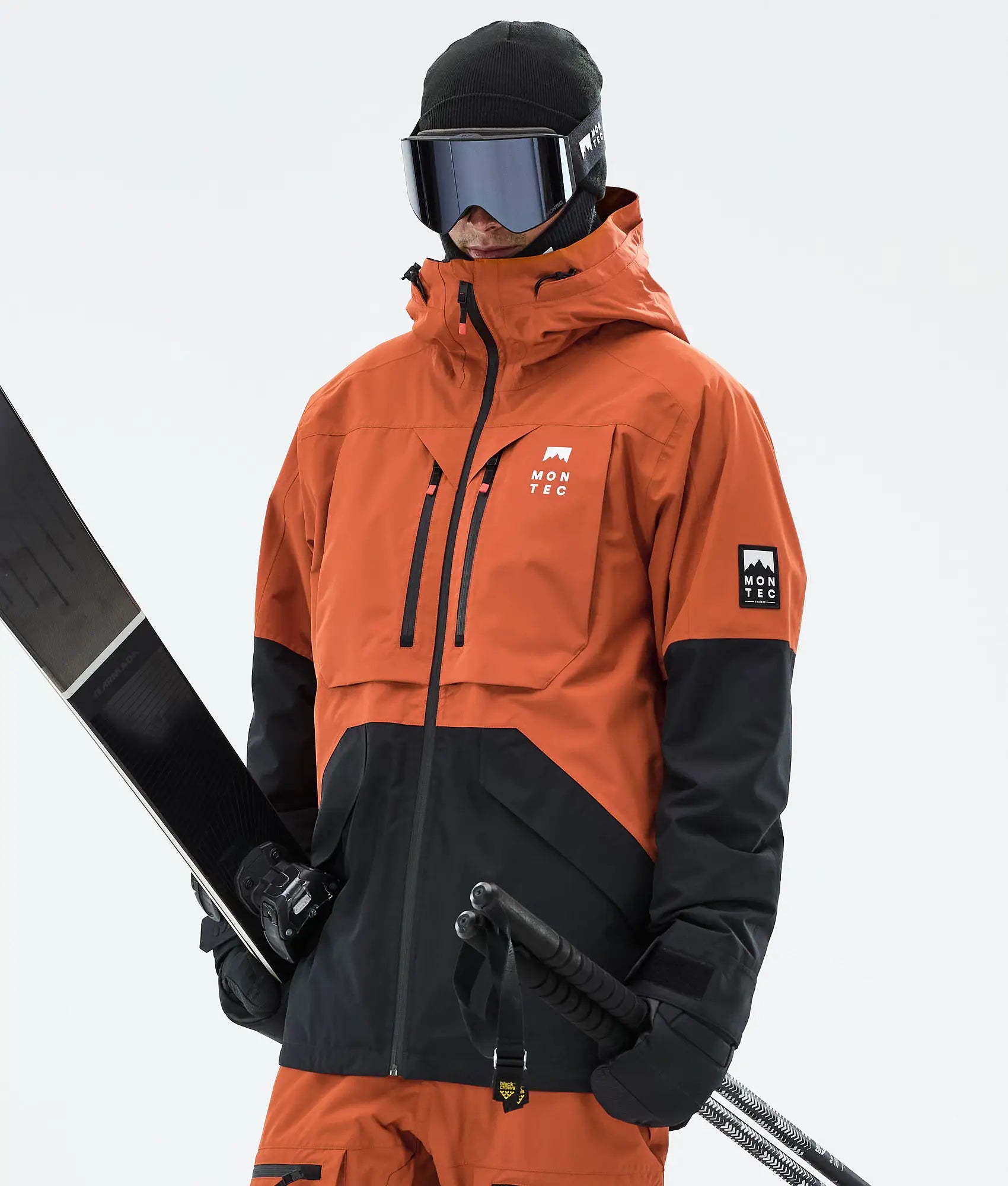 Arch Skijacke Herren - Burned Orange/Black
