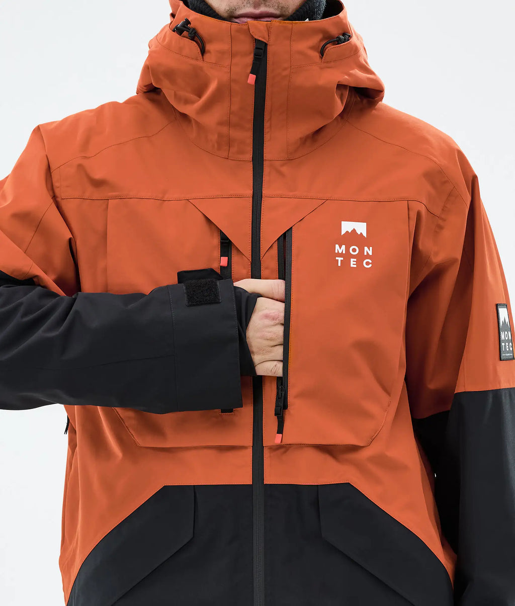 Arch Skijacke Herren - Burned Orange/Black