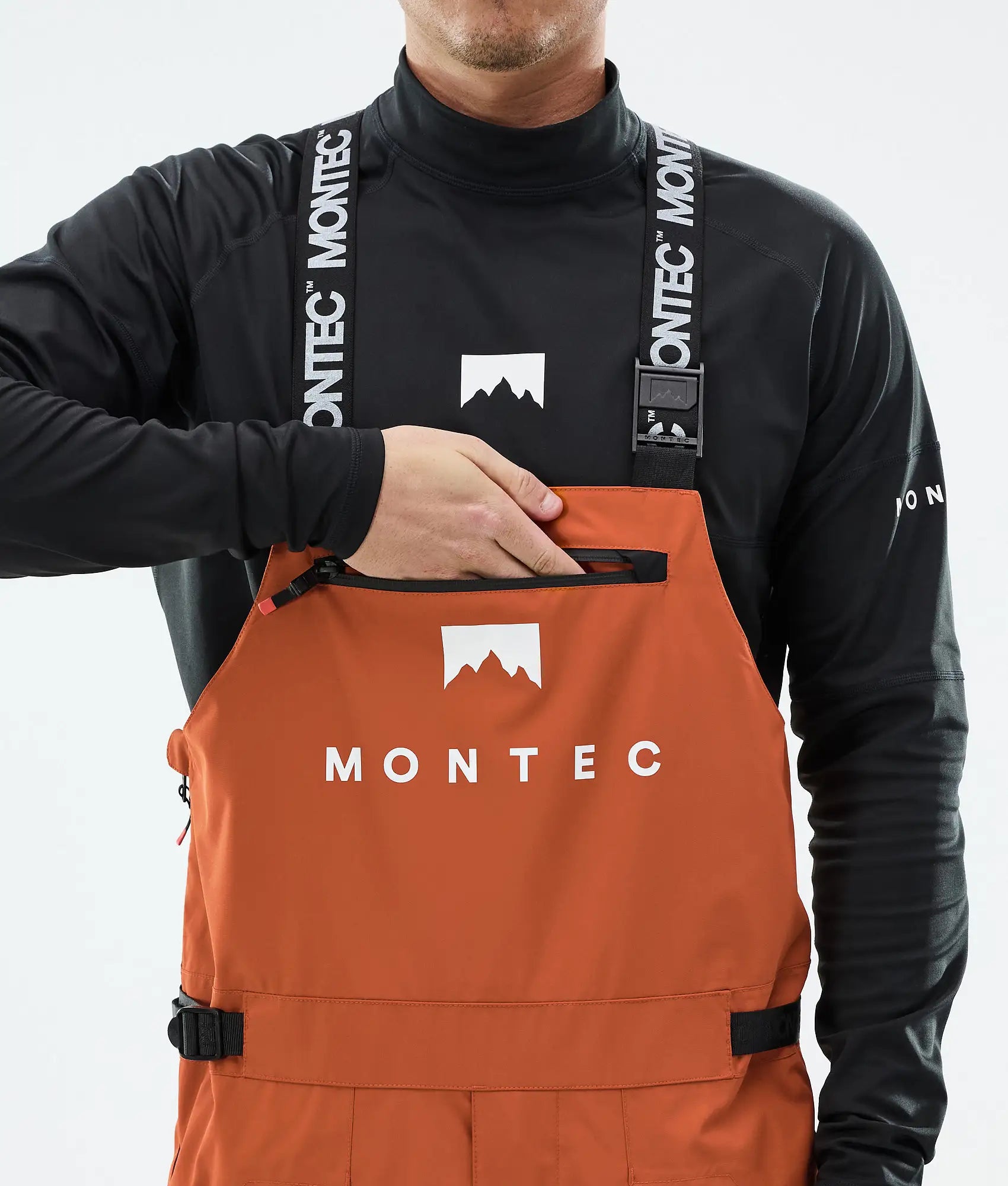 Arch Skihose Herren - Burned Orange/Black